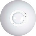 Hubbell Lighting Hubbell OMNI PIR Ceiling Low Voltage Sensor with 1500 Sq Ft Range, Relay & Photocell, Off White OMNIIRLRP